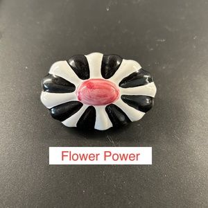 MacKenzie-Childs Hand Painted Ceramic Knob
